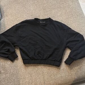 Zara Black Long Sleeve Top